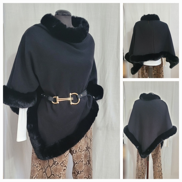 Poncho Sweater/ OS - Picture 1 of 8